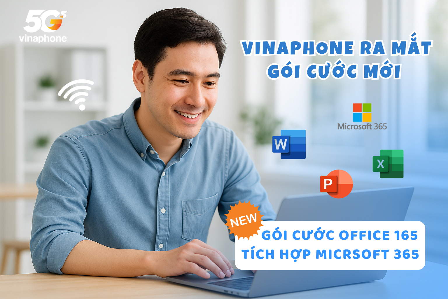 VinaPhone Ra Mắt Gói Cước OFFICE165 Tích Hợp Microsoft 365 – Giải Pháp Toàn Diện Cho Công Việc Và Giải Trí
