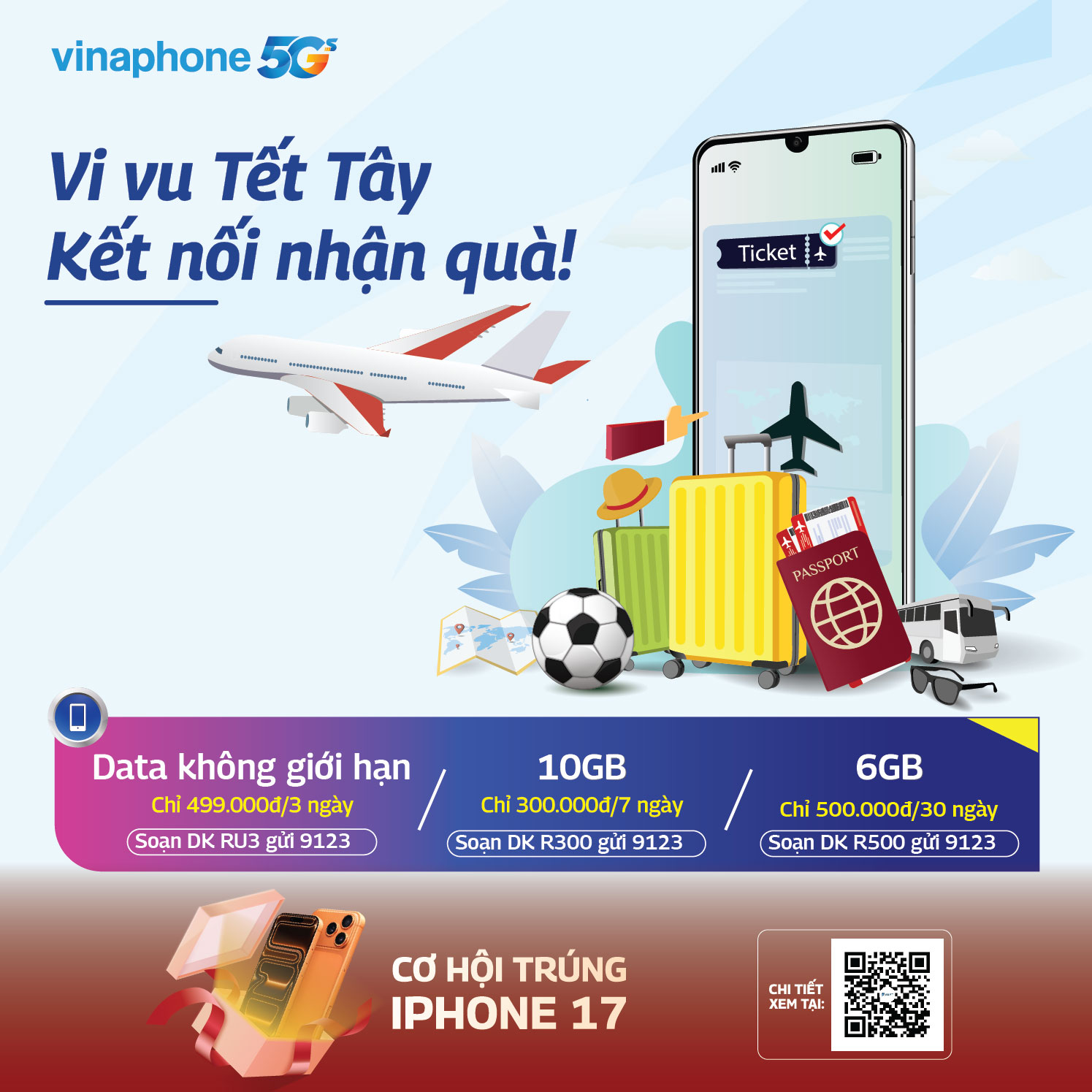 Tận Hưởng Kỳ Nghỉ Tết Dương Lịch – Kết Nối Mượt Mà Cùng Dịch Vụ Roaming VinaPhone
